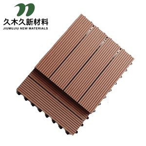 300x300mm vuông không thấm nước WPC lồng vào nhau ngoài trời sàn gạch tự làm sàn - Product Image 4