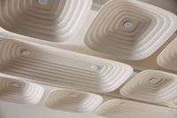 Lampe suspendue en feutre acoustique nordique avec éclairage LED dimmable de haute qualité pour bureau moderne ou restaurant