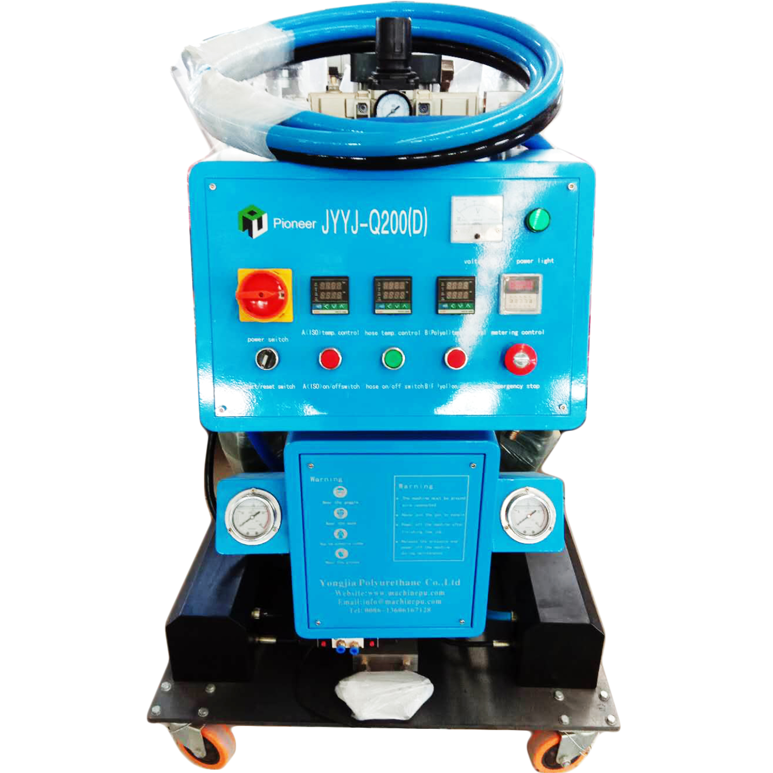 Machine De Mousse De Jet De polyuréthane Pour Mur D'isolation Phonique