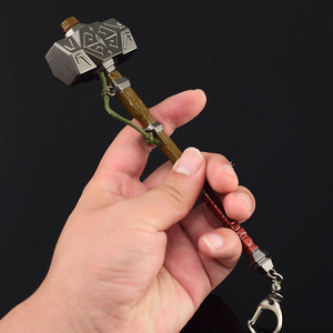 Jeu The Legend of <span class=keywords><strong>Zelda</strong></span>: Breath of the Wild, mini <span class=keywords><strong>arme</strong></span> marteau de fer, 18 cm, 112 g, modèle en métal, porte-clés artisanal - Product Image 3