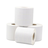 Rouleau de papier adhésif personnalisé, étiquettes thermiques directes 4x6, 100x150, étiquettes d'imprimante, rouleau d'étiquettes de codes-barres