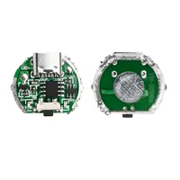 Carte d'accessoires de pilote de charge de lampe de poche avec interrupteur carte intégrée de charge adaptée aux perles 10W