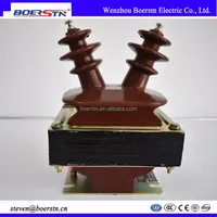 Transformateur toroïdal semi-fermé de type sec Boerstn JDZ-10 pour intérieur, 10/0,1 kV, classe 0,2, 11 kV, 50 Hz, monophasé, sortie 400 V