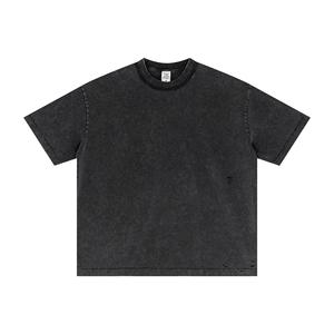 Camiseta Básica de Color Sólido Personalizada para Hombre, 100% Algodón Tejido, 220 Gramos, Manga Corta, Transpirable, Suave, Corte Regular, Verano - Product Image 2