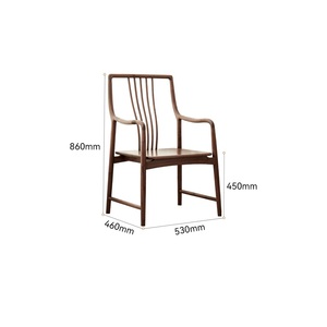 Sillón <span class=keywords><strong>Danbo</strong></span> de Estilo Tranquilo, Elegante Sillón Tapizado de Madera Maciza con Estructura de Espiga y Mortaja para Sala de Estar y Uso en Hoteles - Product Image 5