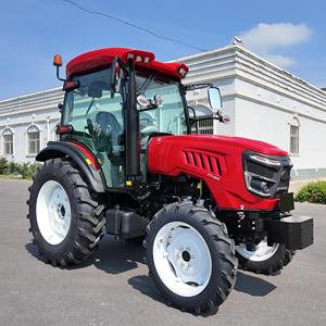Tractor chino asequible de 4 ruedas motrices y 100 CV disponible con toldo o cabina de lujo, apto para uso agrícola. - Product Image 4