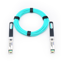 Câble optique actif AOC pour centre de données, fibre optique 10G 25G 40G 100G SFP SFP28 QSFP+ QSFP28 OM2 OM3 OM4 1M 3M 5M 10M 20M