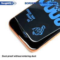 Protector de Pantalla de Vidrio Borderless 300C, Borde Curvo 3D, Pantalla de Cero Oclusión para iPhone 18 Pro Max