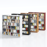 Étagère double face en acier Étagère en métal Bibliothèques design moderne