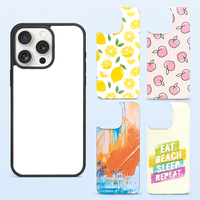 Coque de téléphone personnalisée par sublimation pour iPhone 151617, design de dessin animé 3D, protection contre les chocs, protection sans fil, coque de téléphone avec protection de l'appareil photo, matériau PET