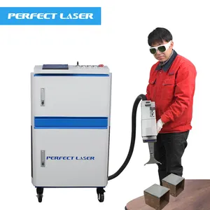 Máquina cortadora de limpieza láser de fibra portátil de 1000W 2000W 3000W para limpieza de superficies metálicas