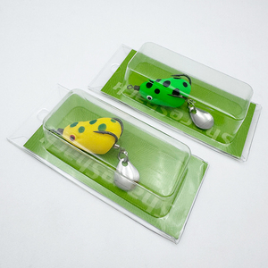 <span class=keywords><strong>Leurre</strong></span> grenouille 2,8 cm, appât souple avec lame rotative et double hameçon, <span class=keywords><strong>pour</strong></span> la pêche en <span class=keywords><strong>eau</strong></span> <span class=keywords><strong>douce</strong></span> - Product Image 5