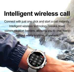 2025 QW76 GPS Smartwatch BT Call 1,43 pulgadas Amoled pantalla impermeable al aire libre deporte GPS Relojes reloj inteligente para hombres - Product Image 4