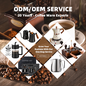 Kingze-Máquina de café de un solo tubo, cafetera de aluminio, espresso, Moka, OEM, prémium, italiana, 1, 3 y 6 tazas - Product Image 5