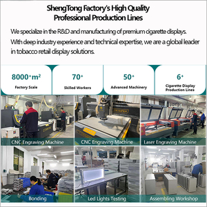 Nga thuốc lá Kệ Showcase Rack với đồng bộ mở và đóng cửa cánh tà - Product Image 6