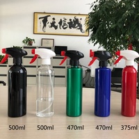 Bouteilles cosmétiques de pulvérisation de déclenchement en plastique