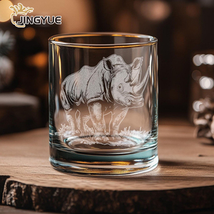 Logotipo personalizado perro grabado <span class=keywords><strong>copa</strong></span> de <span class=keywords><strong>vino</strong></span> sin tallo con agua única cerveza beber regalo de boda de cumpleaños personalizado - Product Image 6