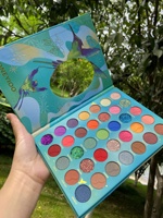 Palette d'ombres à paupières imperméable en gros, 96 couleurs, palette d'ombres à paupières scintillantes, maquillage nude, débutant, mat, nacré, maquillage des yeux