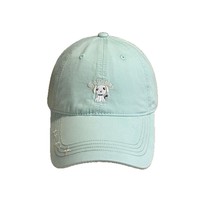 Casquette Dad Hat en gros, brodée, à calotte souple, à large bord et à calotte profonde pour femmes