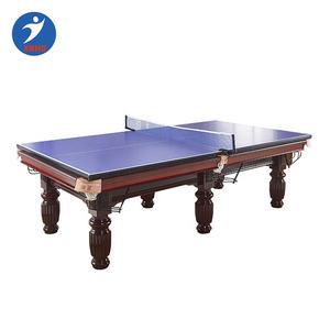 Vendita calda 8ft 9ft 7ft <span class=keywords><strong>Mini</strong></span> tavoli da biliardo pieghevoli in legno massello gamba Billard tavolo da pranzo - Product Image 4