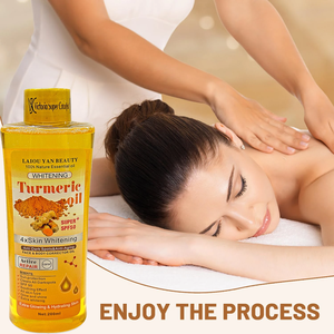 Kunden spezifisches Massage öl Kurkuma White ning Super SPF50 Körper öl Anti Dark Pots Anti Aging - Product Image 3