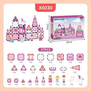 Blocchi magnetici blocchi di costruzione set 3D piastrelle magnetiche Diy <span class=keywords><strong>regalo</strong></span> per i bambini - Product Image 3