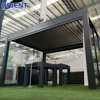 Pergola en aluminium à prix de gros, livraison rapide, pergola motorisée murale, système de pergolas motorisées à vendre