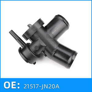 Raccord de tuyau de chauffage Nissan 21517-JN20A, connecteur de tuyau de liquide de refroidissement en plastique pour réparation automobile - Product Image 1