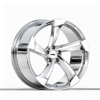 Jantes Roc Custom Concave Forgées 21 22 Pouces 5 Branches Style Stance 5x112 pour Audi S7 C7 C8