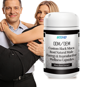 Capsules de racine de maca CAXIN personnalisées pour complément énergétique masculin adulte, à base d'extrait de maca noire naturelle pour la santé reproductive - Product Image 4