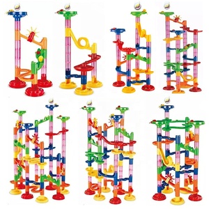Bloques de construcción de juguete de plástico para correr, juguetes de bola rodante, mármol autoensamblado para niños, otros juguetes educativos - Product Image 2