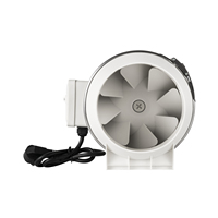 Système de ventilation à récupération de chaleur haute efficacité avec moteur EC, faible bruit, alimentation en air frais