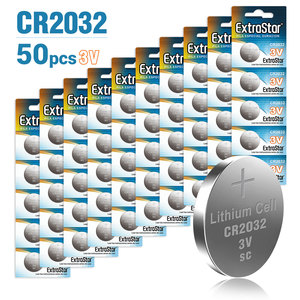 Confezione da 50 batterie al litio CR2032 3V, alimentazione a lunga durata per portachiavi, calcolatrici, telecomandi, dispositivi medici e altro - Product Image 1