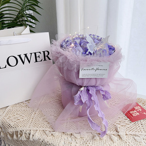 Recuerdos Florales <span class=keywords><strong>de</strong></span> Verano, Ramo <span class=keywords><strong>de</strong></span> Rosas <span class=keywords><strong>de</strong></span> Jabón, Materiales DIY Duraderos, Regalos para Festivales, Día <span class=keywords><strong>de</strong></span> <span class=keywords><strong>la</strong></span> <span class=keywords><strong>Mujer</strong></span>, Día <span class=keywords><strong>de</strong></span> <span class=keywords><strong>la</strong></span> Madre, Día <span class=keywords><strong>de</strong></span> San Valentín - Product Image 3