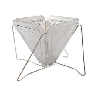 Support pliable en acier inoxydable pour entonnoir de café, idéal pour la préparation de café à la maison – Collection Chef Season - Product Image 1