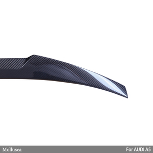 For A5 S5 RS5 B9 4Door Sportback M4 Style Carbon Fiber <b>Rear</b> <b>Spoiler</b> Trunk Wing 2016-2025 - Product Image 5