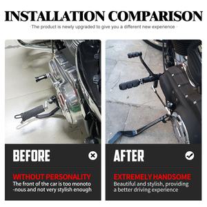 मोटरसाइकिल फॉरवर्ड नियंत्रित करता है हार्ले स्पोर्स्टर 883 1200x2004-2013 के लिए पूर्ण किट पेग्स लीवर्स लिंकेज - Product Image 5