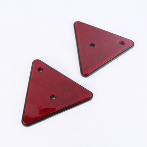 Tam giác phản xạ màu Đỏ phản xạ an toàn tam giác phản xạ cảnh báo tam giác phản xạ cho Trailer Caravan xe tải - Product Image 2