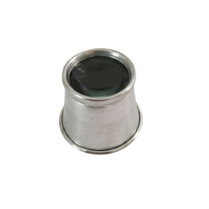 Loupe en acier inoxydable irrégulière SUNTOOLS/STIPL pour la testation des gemmes et la fabrication de bijoux - Product Image 1