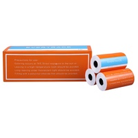 Papel Térmico para Fax ECG/EKG de Foison Factory, Rollo de 50mm/80mm, Ancho Personalizado, 100% Pulpa de Madera, Cuadrícula Roja, Larga Duración