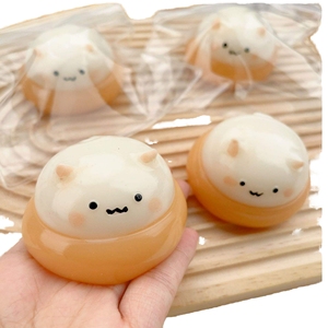 Nuevo Estilo de Juguete Antiestrés de Imitación de Castaña Mini Hamster, con Sensación de Agua y Rebote Lento, Apariencia Atractiva - Product Image 1