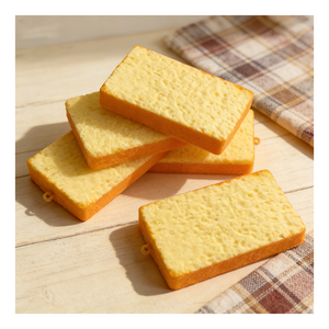 ชุดของเล่นบีบคลายเครียด ขนมปังช็อกโกแลตเนย อาหารกูร์เมต์ บัตเตอร์ ช็อกโกแลต ขนมปัง ซาลาเปา โฟม PU บีบแล้วคืนรูปช้า - Product Image 5