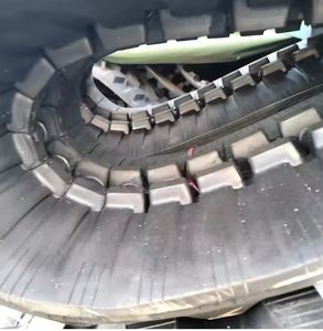 Мини-гусеничный погрузчик мини-бульдозер резиновые гусеницы различных типов для строительной техники Запчасти 400*72,5*70 230x72x42 - Product Image 5