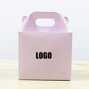 Biểu Tượng Tùy Chỉnh In Ấn Tái Chế Hộp Giấy <span class=keywords><strong>Gable</strong></span> Hộp Trẻ Em Hạnh Phúc Bữa Ăn Hộp Với Xử Lý - Product Image 2