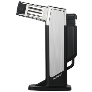 Encendedor de soplete portátil de alta temperatura, soplete de soldadura pequeño a prueba de viento directo para uso doméstico - Product Image 1
