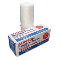 Film plastique pour peintre, rouleau de 400 pieds de long x 9 pieds de large, haute densité, avec trou de distribution pour un peinture facile