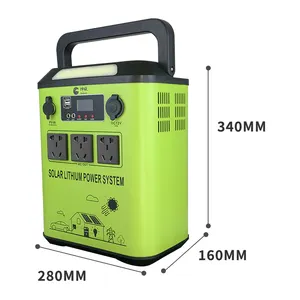 High Quality Product Fast Charging Lithium Battery Bank Portable Power Station Energy Storage Power Supply For Travelling