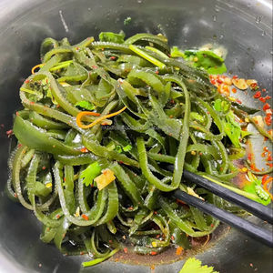 Algues fraîches congelées algues salées organiques naturelles varech Kombu Laminaria Japonica tranche de varech 2-3MM prix usine certifié HACCP - Product Image 3