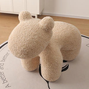 Silla de Peluche con Forma de Pony, Sofá de Animales de Peluche para Niños y Adultos, Asiento Suave con Tela de Felpa de Algodón - Product Image 2