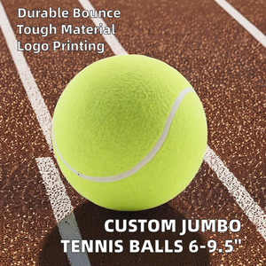 Hochwertiger, individuell bedruckter <span class=keywords><strong>Jumbo</strong></span>-Tennisball, 6/7/8/9,5 Zoll, Werbegeschenk, großer Gummi-Tennisball für das Training - Product Image 3